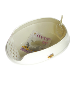 Nutrapet Cat Toilet Deodorized Cat Litter Cream Box  50*38*20 cm