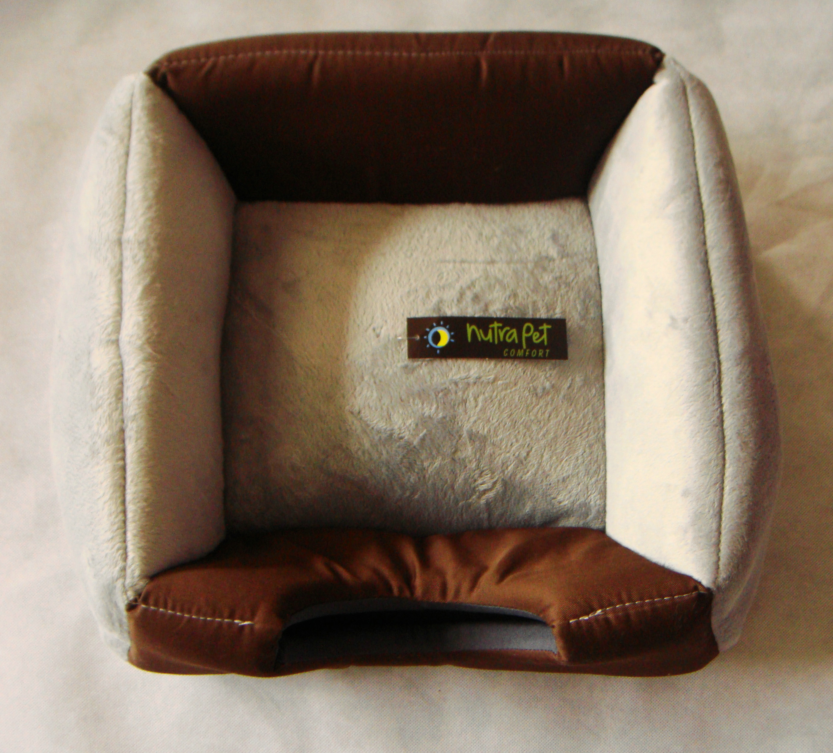 Nutrapet Catnap Convertible Grey/Brown 41*41*30Cms