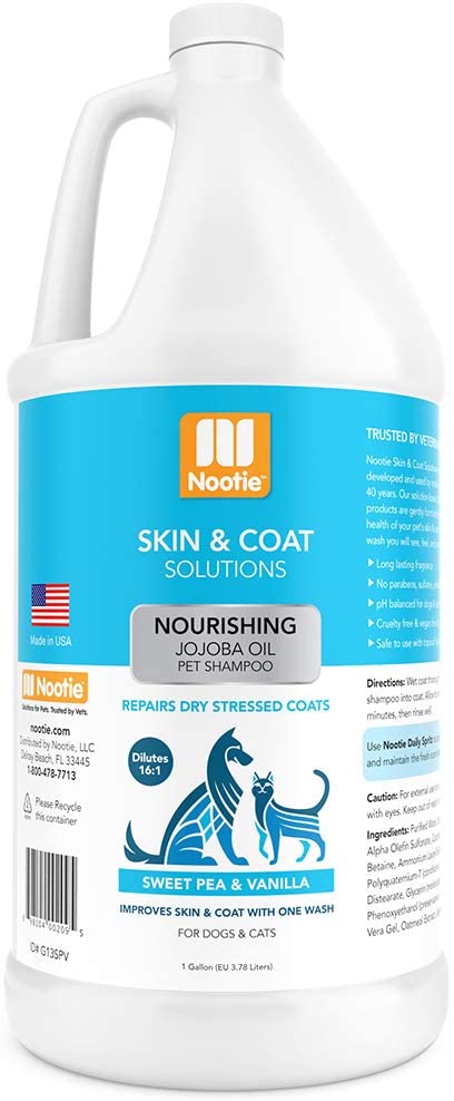 Nootie Shampoo - Refreshing Shampoo - Sweet Pea  Vanilla Gallon (3.78 Litres)-PACK OF 2