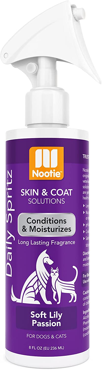 Nootie Daily Spritz - Conditions  Freshens - Soft Lilly Passion 8oz-PACK OF 3