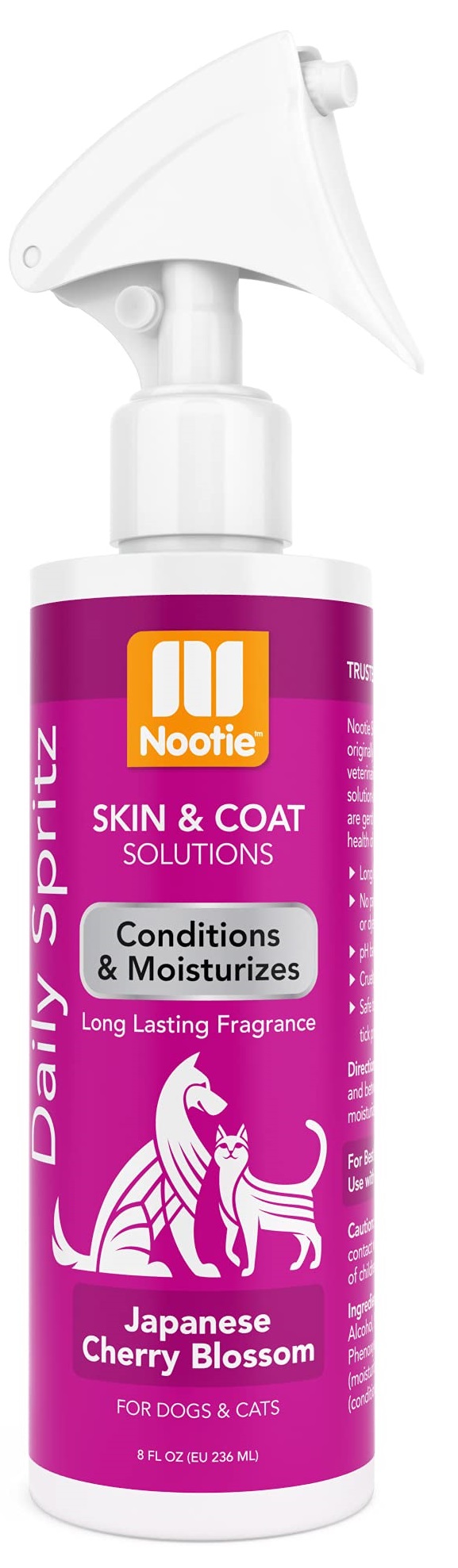 Nootie Daily Spritz - Conditions  Freshens - Japanese Cherry Blossom 8oz-PACK OF 3